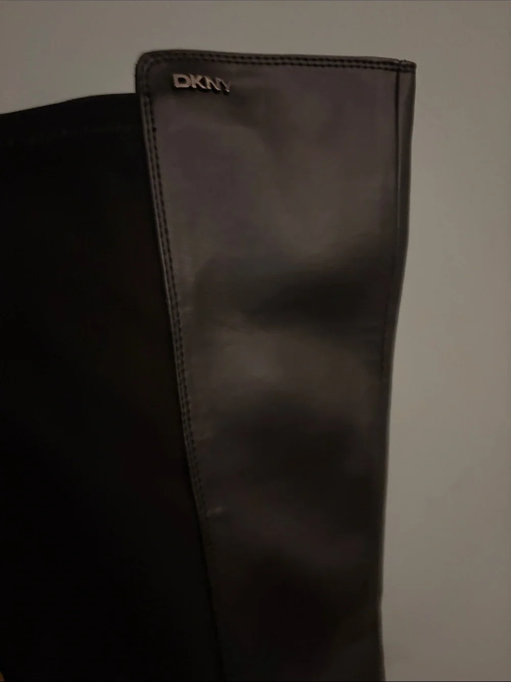 New DKNY Kamiah Knee High Boot Black 8.5